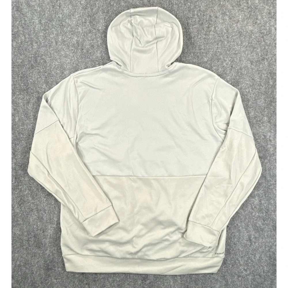 Adidas Team Issue Pullover Hoodie Mens 2XL Gray AEROREADY FQ0153 NWT